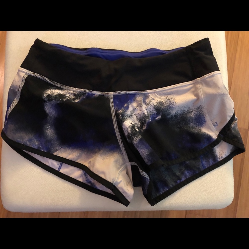 Lululemon speed shorts